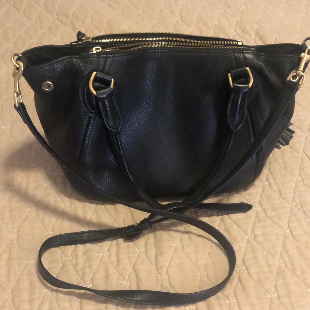 J Crew pebbled leather crossbody